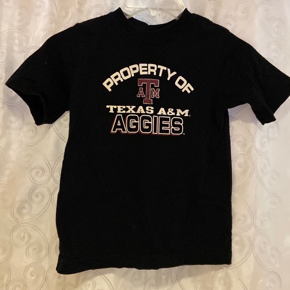 NCAA Property of Texas A&M Aggies T-Short Size Youth XS (4/5) 🔥 - Picture 1 of 4